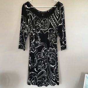 Cute black and white dress